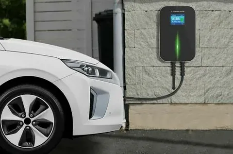 EV charging station installation
